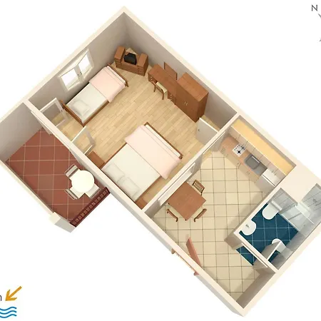 By The Sea Trpanj, Peljesac - 3162 Διαμέρισμα