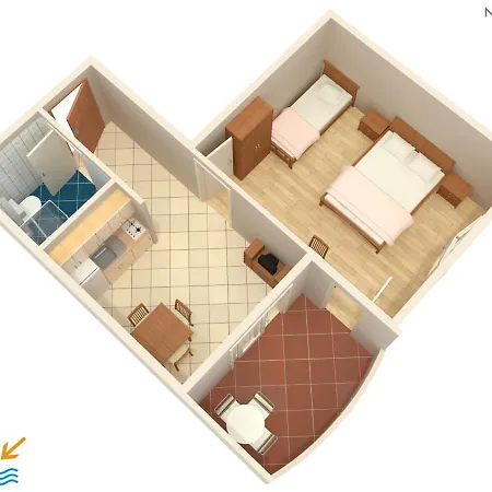 By The Sea Trpanj, Peljesac - 3162 Apartment *